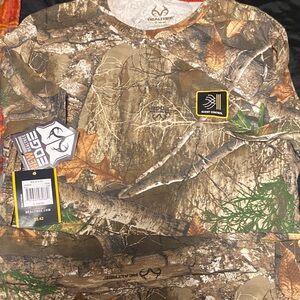 Realtree Edge Camo Shirt with Nature Patterns